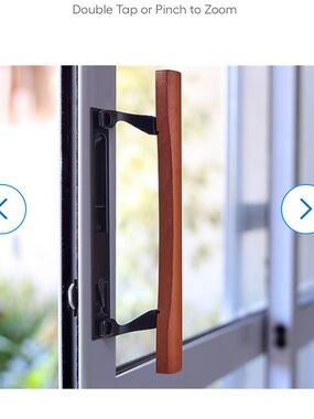 WRIGHT PRODUCTS 6.625-in Flush mount Sliding Patio Door Handleset